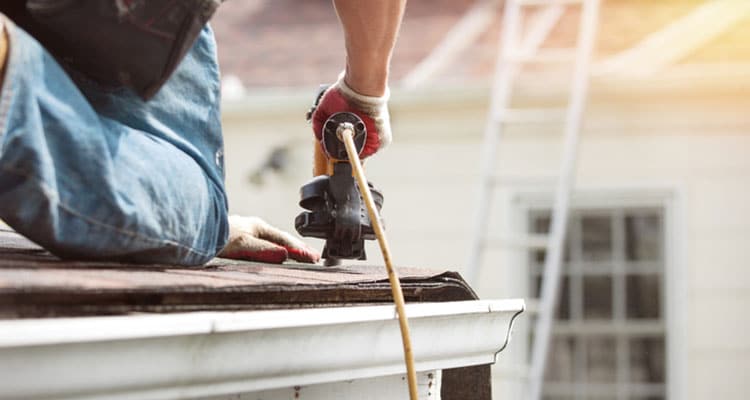 Closeup of Roofers in Clawson MI